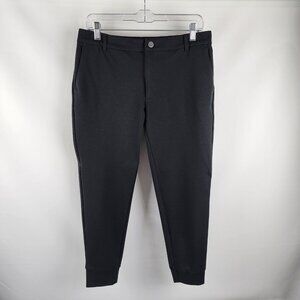 Under 5'10 Pants Mens 31x25 Black Tapered Leg Joggers